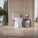 KOHLER K-31314 25-liter open-top trash can, stainless steel - view 5