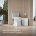 KOHLER K-31315 22-liter dual-compartment open-top trash can, stainless steel white - view 4