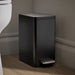 KOHLER K-31319 6-liter step trash can, black stainless - view 2