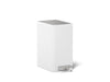 KOHLER K-31319 6-liter step trash can, stainless steel white