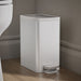KOHLER K-31319 6-liter step trash can, stainless steel white - view 4