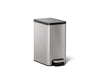 KOHLER K-31319 6-liter step trash can, stainless steel