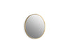 KOHLER K-31367 Essential 22" round framed mirror, moderne brushed gold