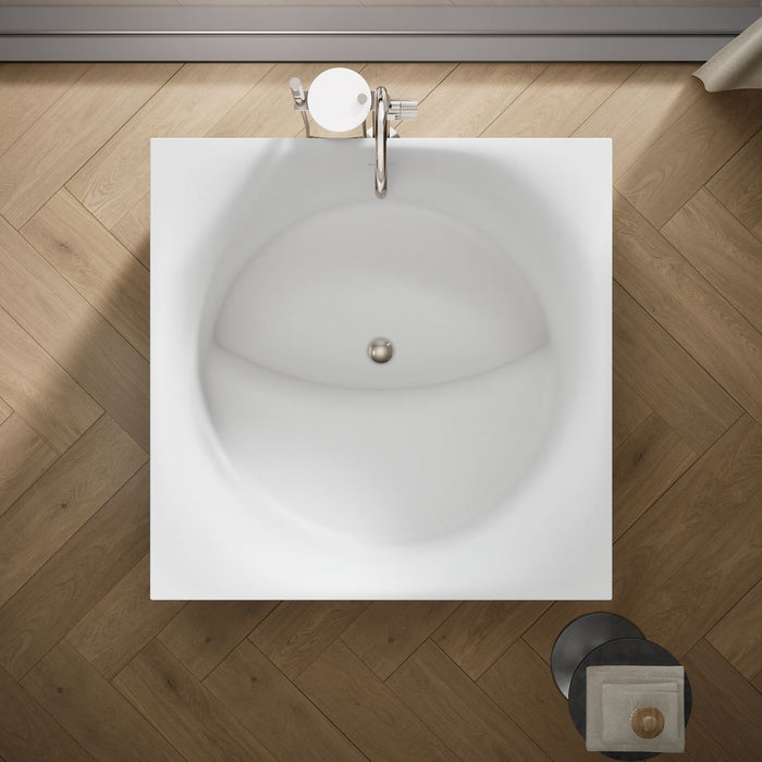 KOHLER K-31404 Stillness Soak 46" x 46" freestanding bath