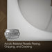 KOHLER K-31405-PFET Stillness Experience 46" x 46" freestanding bath, honed white - view 2