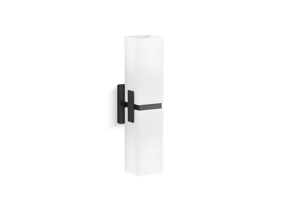 KOHLER K-31493-SC02 Honesty Two-light sconce, matte black