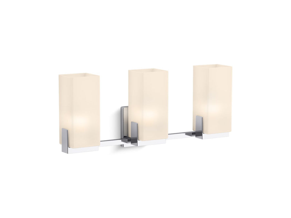 KOHLER K-31494-SC03 Honesty Three-light sconce, polished chrome - view 3