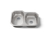 KOHLER K-3150 Undertone 31" undermount double-bowl kitchen sink, stainless steel