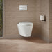 KOHLER K-31539-0 K-31539 Veil Wall-hung Compact Elongated Toilet, Dual-flush, white - view 4