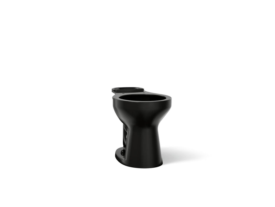 KOHLER K-31589 Cimarron Round-front toilet bowl, black black