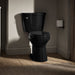 KOHLER K-31620-RA Cimarron ComForteeight Two-piece elongated 1.6 gpf chair-height toilet, black black - view 5