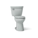 KOHLER K-31620 Cimarron ComForteeight Two-piece elongated 1.6 gpf chair-height toilet - Ice Grey