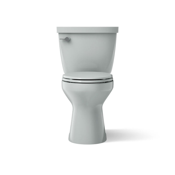 KOHLER K-31620 Cimarron ComForteeight Two-piece elongated 1.6 gpf chair-height toilet - Ice Grey