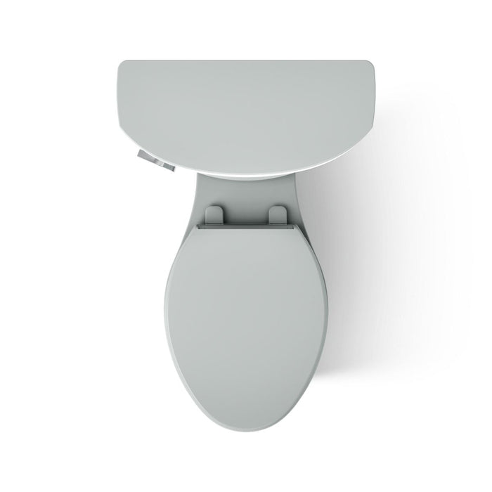 KOHLER K-31620 Cimarron ComForteeight Two-piece elongated 1.6 gpf chair-height toilet - Ice Grey