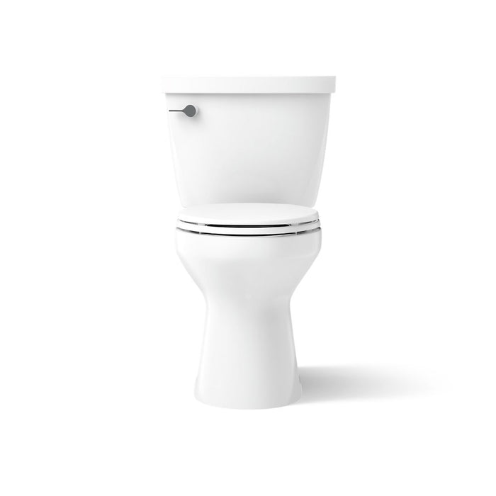 KOHLER K-31620 Cimarron ComForteeight Two-piece elongated 1.6 gpf chair-height toilet - White