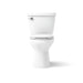 KOHLER K-31620 Cimarron ComForteeight Two-piece elongated 1.6 gpf chair-height toilet - White