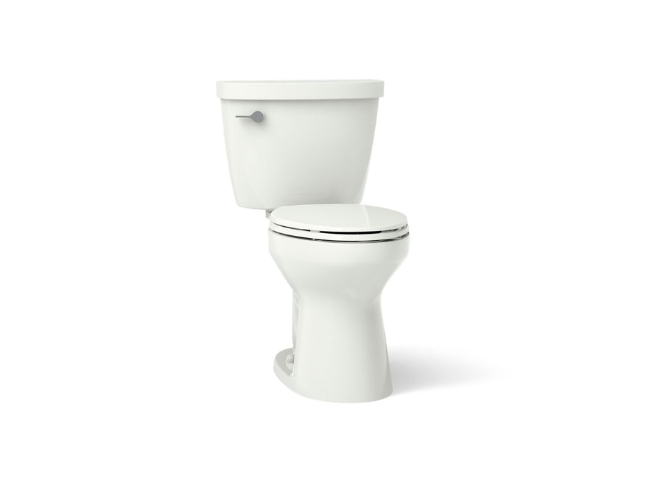 KOHLER K-31621 Cimarron ComForteeight Two-piece elongated 1.28 gpf chair height toilet, dune