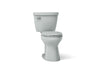 KOHLER K-31621 Cimarron ComForteeight Two-piece elongated 1.28 gpf chair height toilet, ice grey