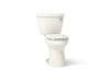 KOHLER K-31621-RA Cimarron ComForteeight Two-piece elongated 1.28 gpf chair height toilet, biscuit