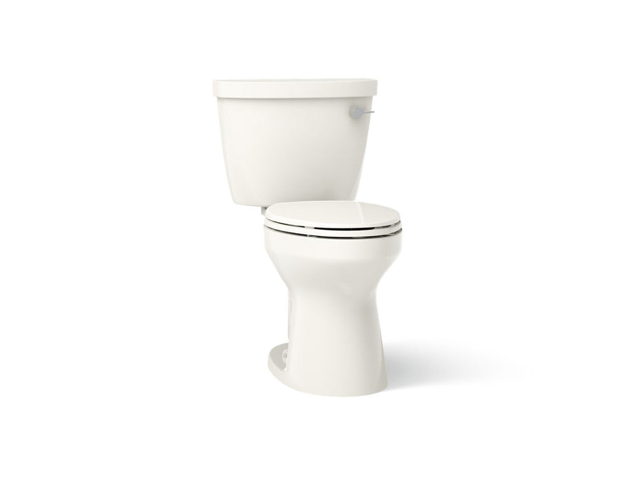 KOHLER K-31621-RA Cimarron ComForteeight Two-piece elongated 1.28 gpf chair height toilet, biscuit