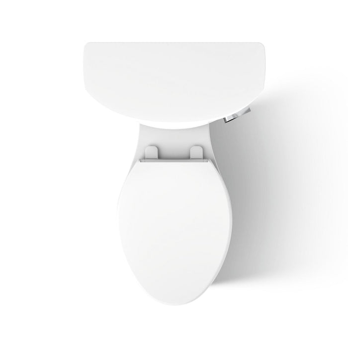 KOHLER K-31621-RA Cimarron ComForteeight Two-piece elongated 1.28 gpf chair height toilet, white - view 5