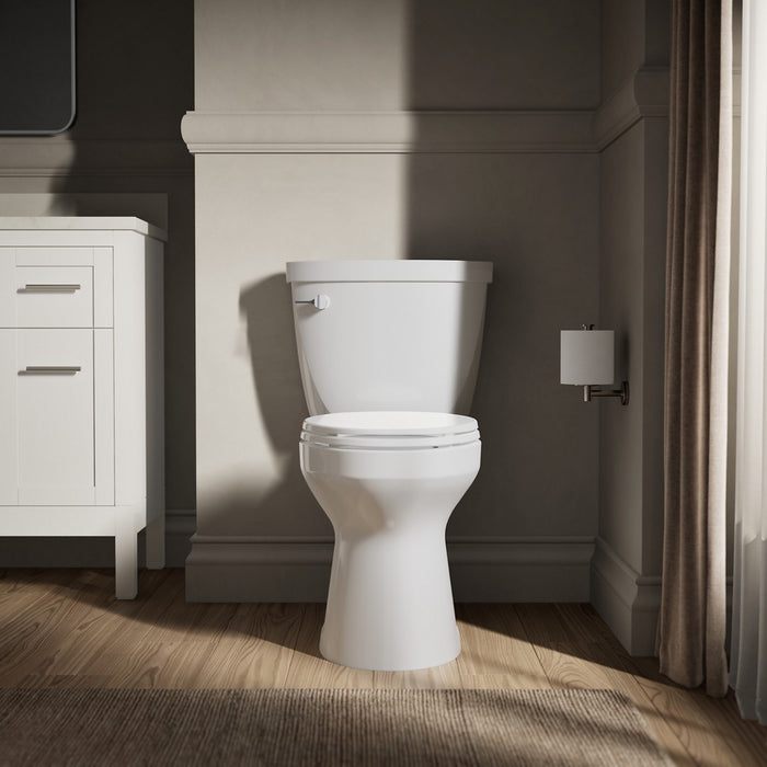 KOHLER K-31626-DRY Cimarron The Complete Solution two-piece elongated toilet, 1.28 gpf, white - view 5