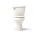 KOHLER K-31640 Cimarron ComForteeight Two-piece round-front 1.6 gpf chair-height toilet - Biscuit