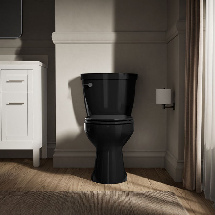 KOHLER K-31640-RA Cimarron ComForteeight Two-piece round-front 1.6 gpf chair-height toilet