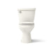 KOHLER K-31640 Cimarron ComForteeight Two-piece round-front 1.6 gpf chair-height toilet, default title - view 2