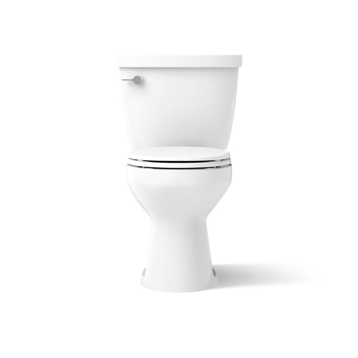 KOHLER K-31640 Cimarron ComForteeight Two-piece round-front 1.6 gpf chair-height toilet - White