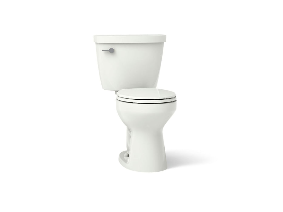 KOHLER K-31641 Cimarron ComForteeight two-piece round-front 1.28 gpf chair height toilet, dune