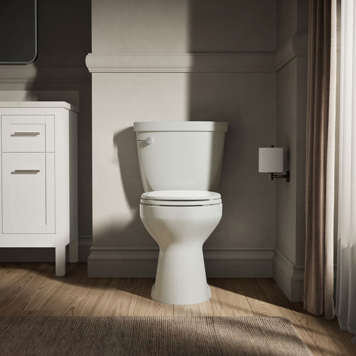 KOHLER K-31641 Cimarron ComForteeight two-piece round-front 1.28 gpf chair height toilet