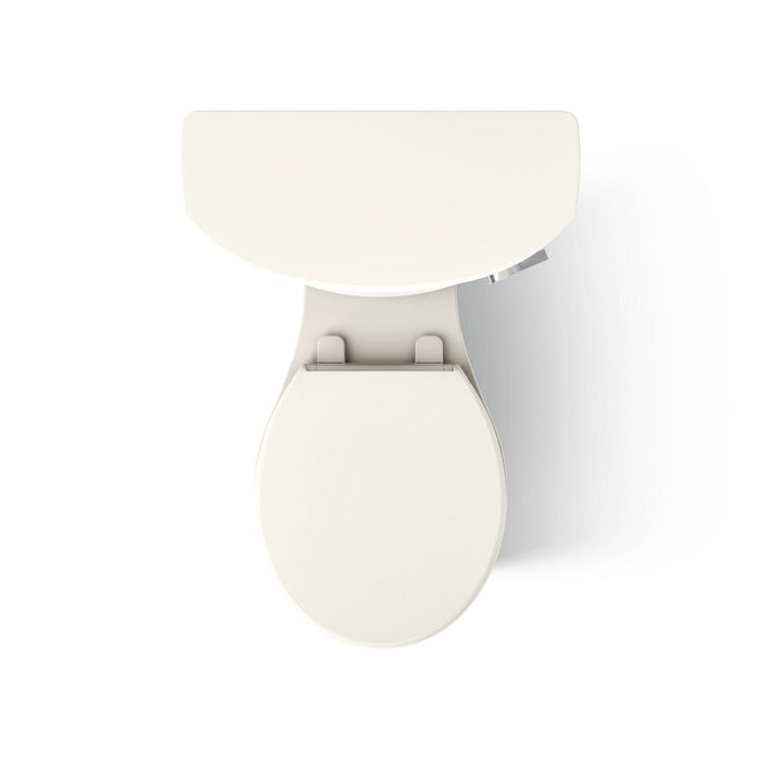 KOHLER K-31641-RA Cimarron ComForteeight two-piece round-front 1.28 gpf chair height toilet, biscuit - view 5