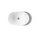 KOHLER K-31703-0 K-31703 Chalice 22-3/4" Oval Vessel Bathroom Sink, white - view 3
