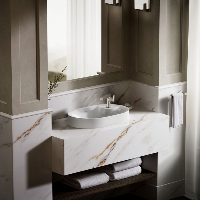 KOHLER K-31705-1 Chalice 22-3/4" oval vessel bathroom sink