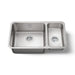 KOHLER K-3174 Undertone 31-1/2" undermount double-bowl kitchen sink, stainless steel - view 4
