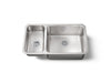 KOHLER K-3174-L Undertone 31-1/2" undermount double-bowl kitchen sink, stainless steel