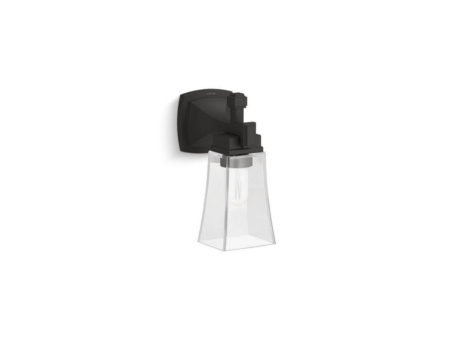 KOHLER K-31755-SC01 Riff One-light sconce, matte black