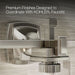 Shows close up detail of product in use in room