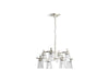 KOHLER K-31759-CH08 Riff 35" chandelier, polished nickel