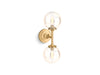 KOHLER K-31762-SC02 Bellera Two-light sconce, brushed moderne brass - view 2
