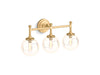 KOHLER K-31763-SC03 Bellera Three-light sconce, brushed moderne brass - view 2