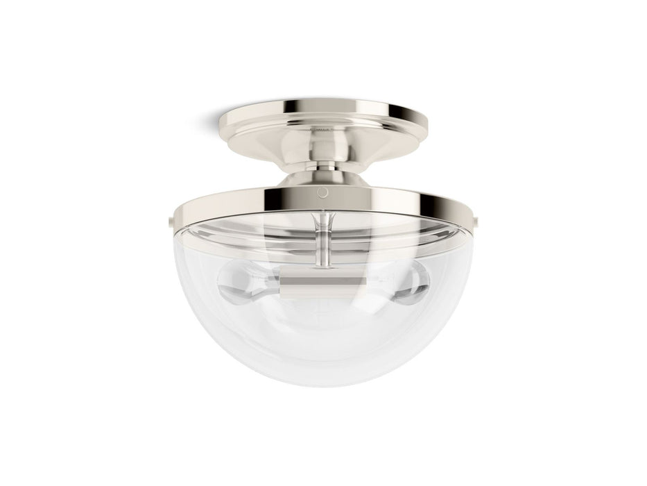 KOHLER K-31764-FM02 Bellera 15" flush-mount, polished nickel
