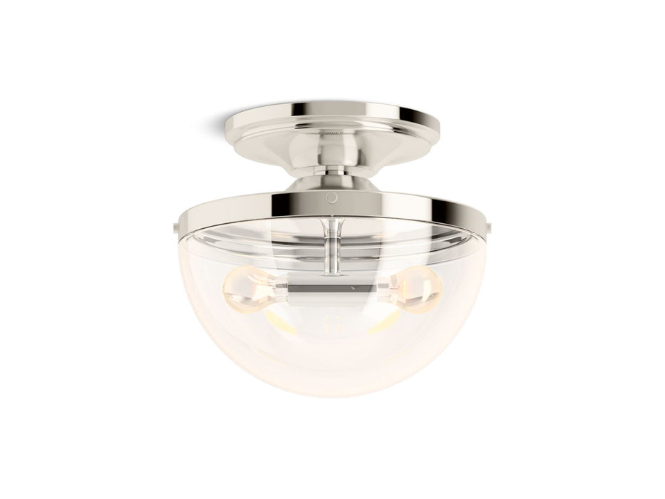 KOHLER K-31764-FM02 Bellera 15" flush-mount, polished nickel - view 2