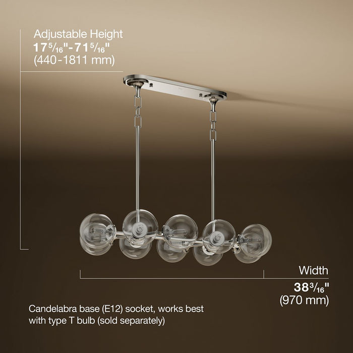 3/4 view of product with dimensions