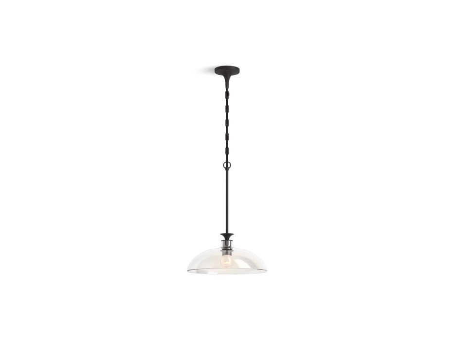 KOHLER K-31771-PE01 Tone 15" pendant, matte black - view 2