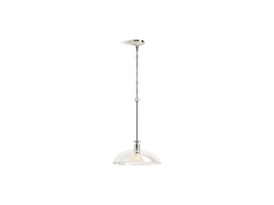 KOHLER K-31771-PE01 Tone 15" pendant, polished nickel - view 2