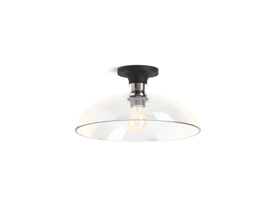 KOHLER K-31772-FM01 Tone 15" flush-mount, matte black - view 2