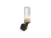 KOHLER K-31775-SC01 Occasion One-light sconce, black with brass trim - view 2