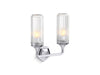 KOHLER K-31776-SC02 Occasion Two-light sconce, polished chrome - view 2